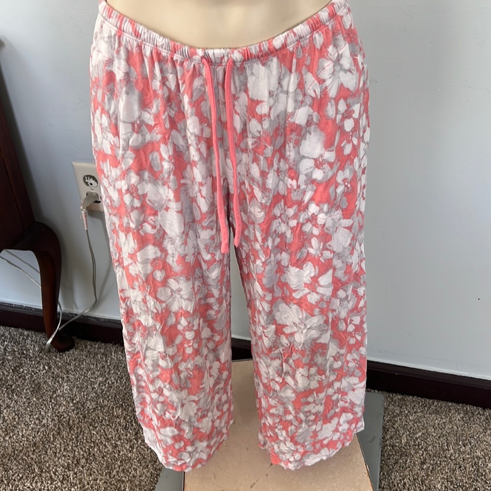 Simply Vera Vera Wang sleep cropped pants